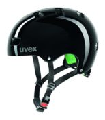 Der Uvex Helm für den Waveboardfahrer mit herausnehmbarer und waschbarer Polsterung